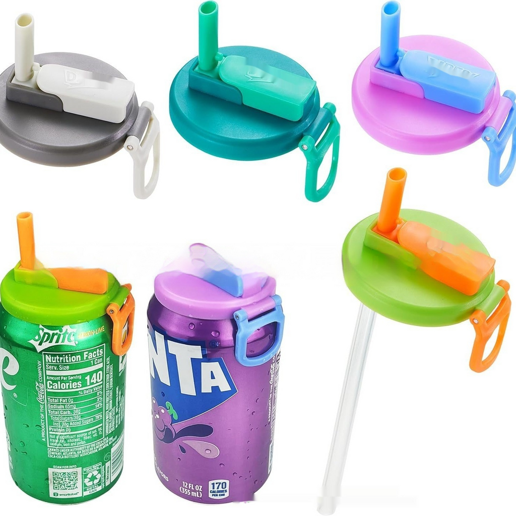 Portable Soda Silicone Straw