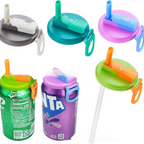 Portable Soda Silicone Straw