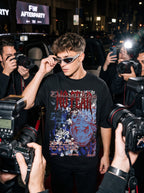 No Fear Premium Graphic Unisex Terry Oversized Tee
