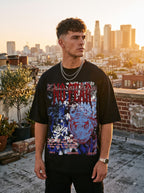 No Fear Premium Graphic Unisex Terry Oversized Tee