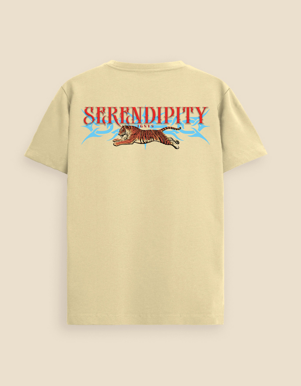 IGNVS Serendipity (Vintage Look) Unisex Supima T-Shirt- Printed