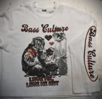 IGNVS Bass Culture Waffle Knit Oversized Full Sleeve T-Shirt - Off-White