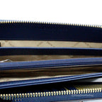 Michael Kors Jet Set Travel Large Navy Continental Wallet