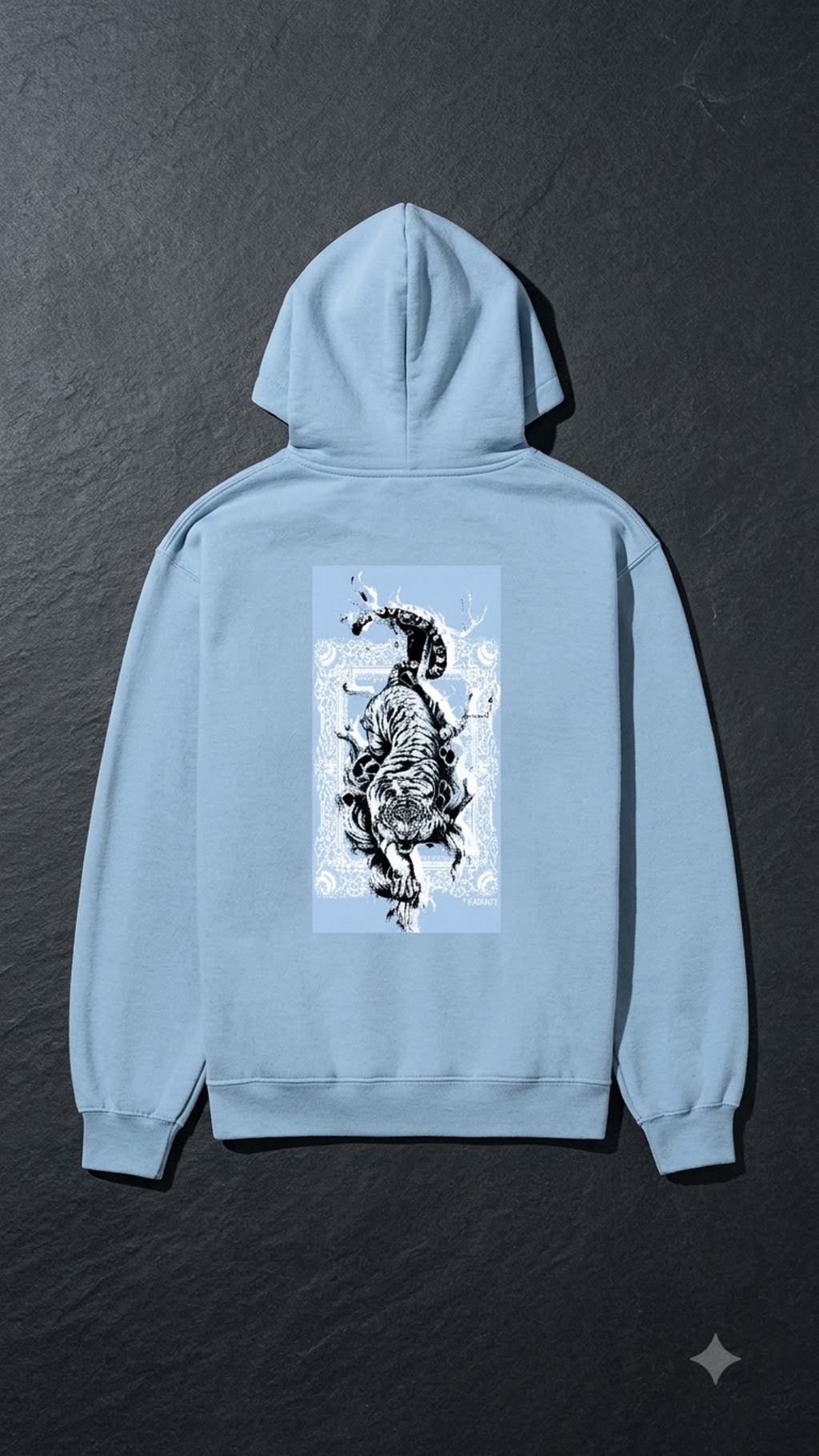 Rage of Tiger Unisex Hoodie 1