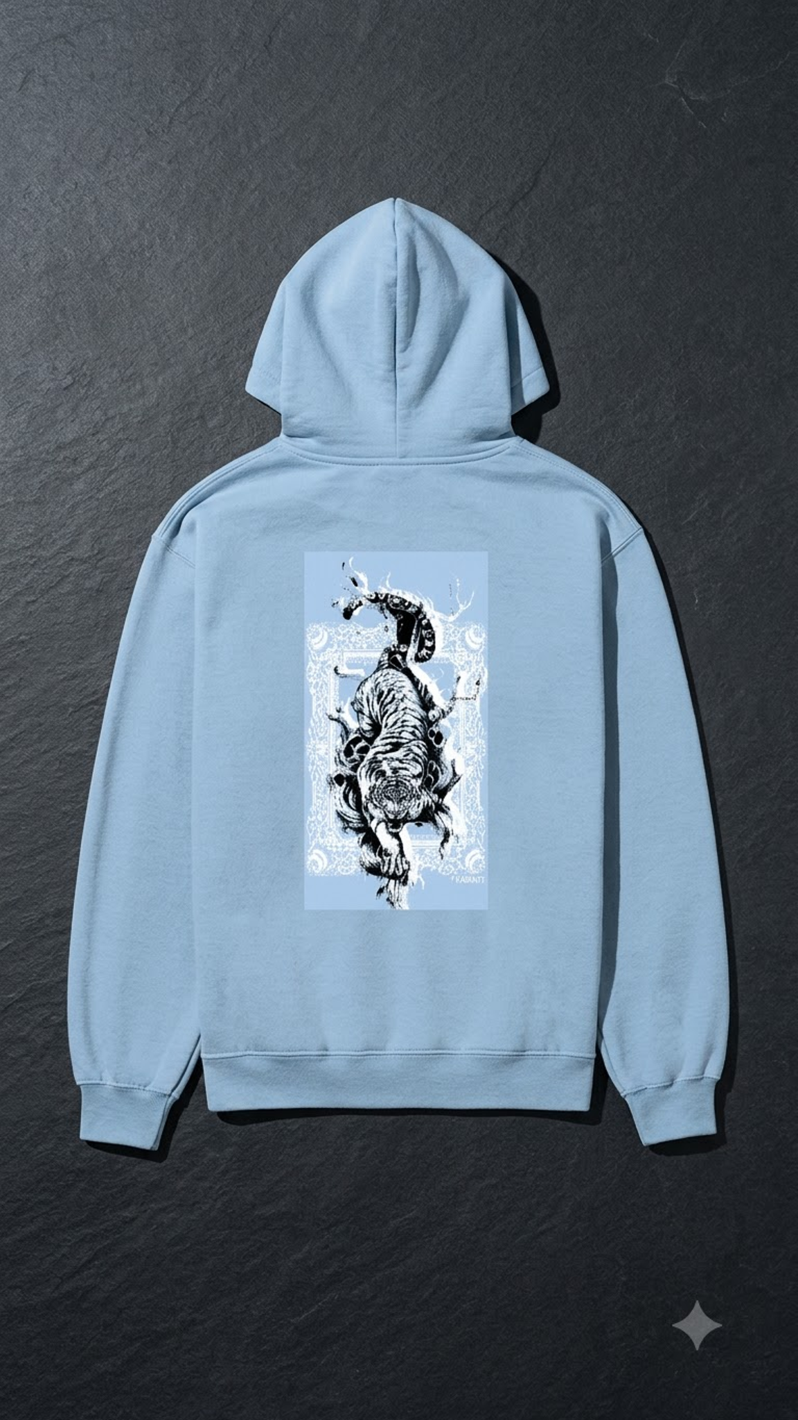 Rage of Tiger Unisex Hoodie 1